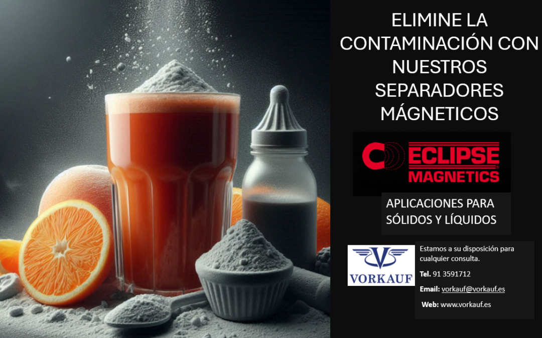 ELIMINE LA CONTAMINACIÓN CON NUESTROS SEPARADORES MAGNÉTICOS